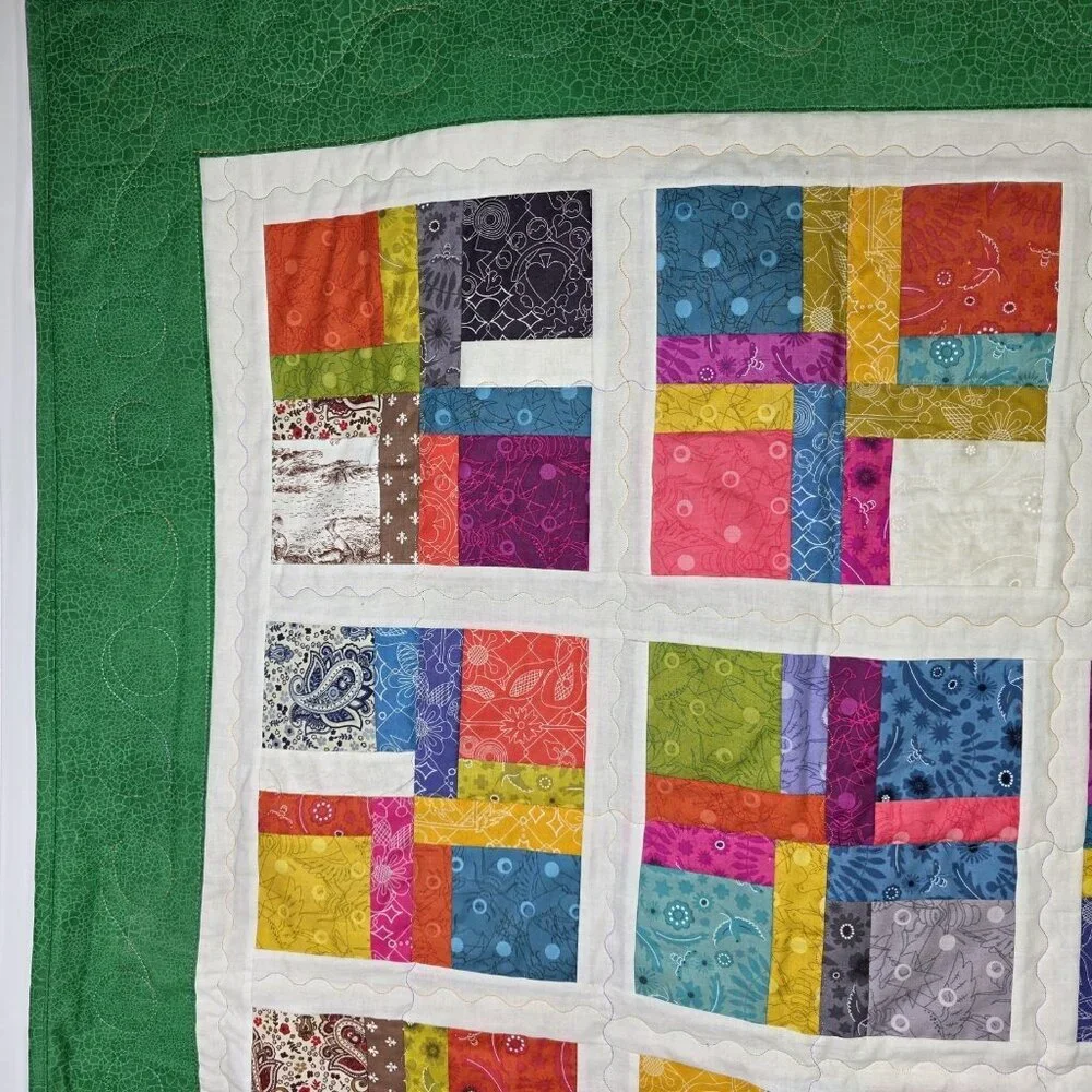 Handmade vintage patchwork